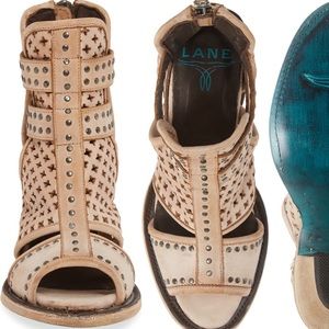Lane Boots Artesia Perforated Bootie